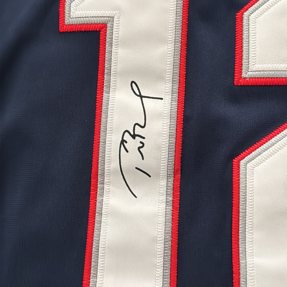 Autographed Tom Brady Nike # 12 New England Patriots Football Jersey - Picture 3 of 7